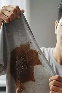 Bukan minyak goreng, ini cara pakai cuka makan untuk basmi noda lengket di pakaian