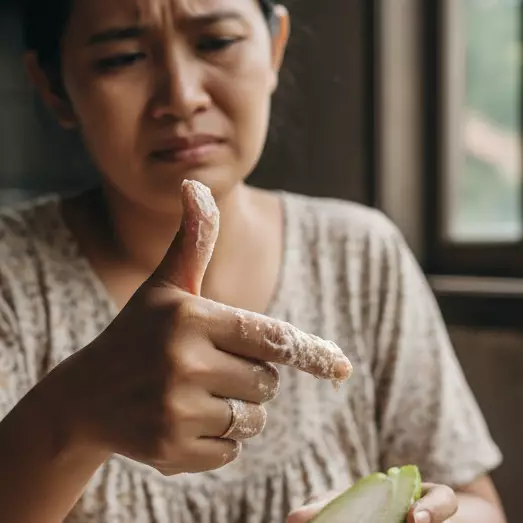 Tangan kena getah labu siam? Gunakan minyak sayur agar bersih seketika, begini cara pakainya