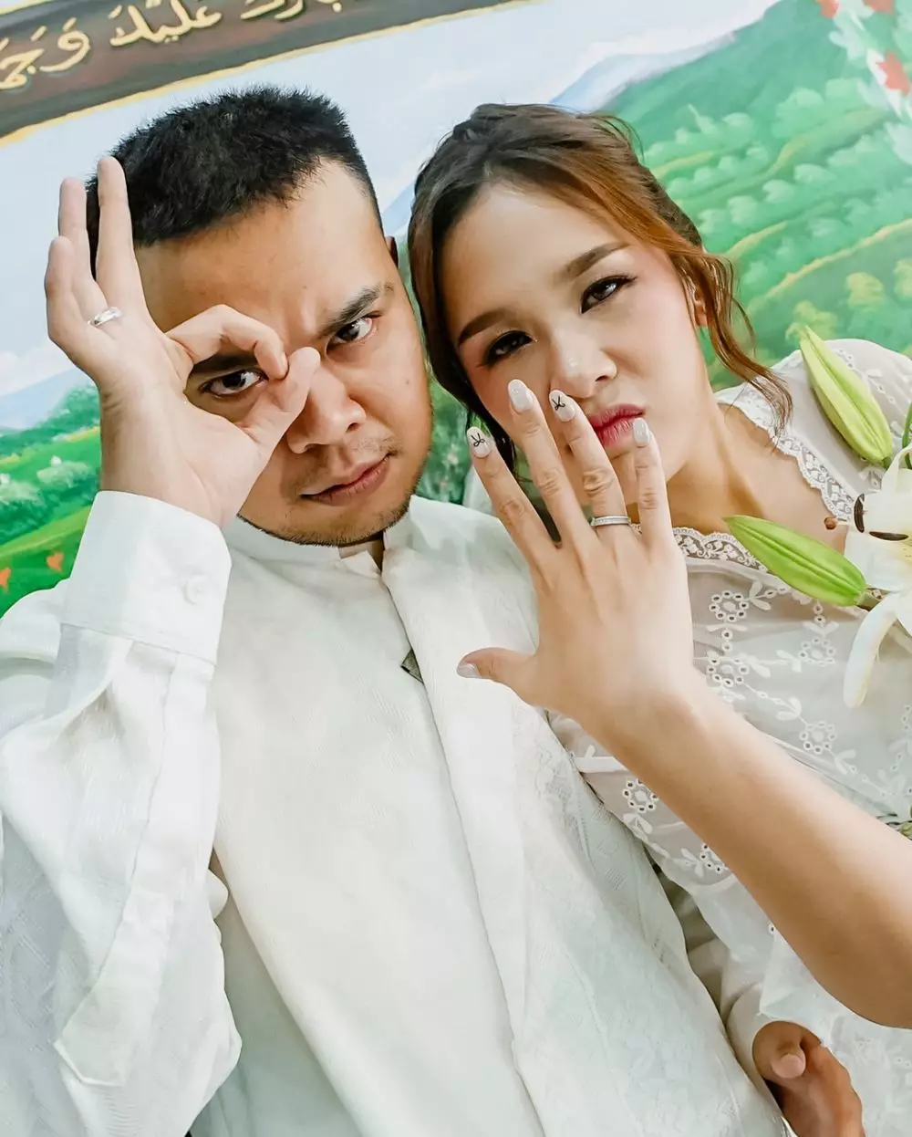 Pernikahan Reza SMASH @yugaramdhani via Instagram/@mrezanugra