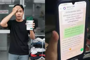 Momen cowok kecele saat ambil laundry ini kasih pelajaran jangan biarin orang tua asal pakai AI