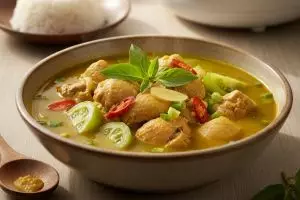 Resep ayam kuah asam segar cuma pakai rice cooker tinggal klik