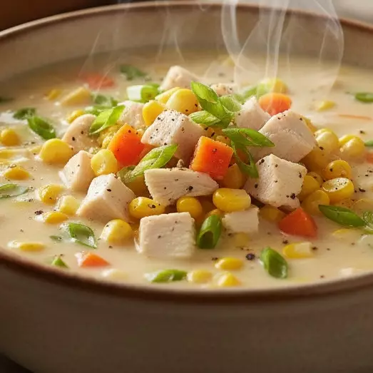 Cara membuat cream soup ayam jagung yang mirip restoran cepat saji KFC