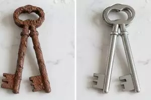 Kunci pintu berkarat jadi seperti baru lagi, begini cara praktis membersihkannya pakai bahan dapur