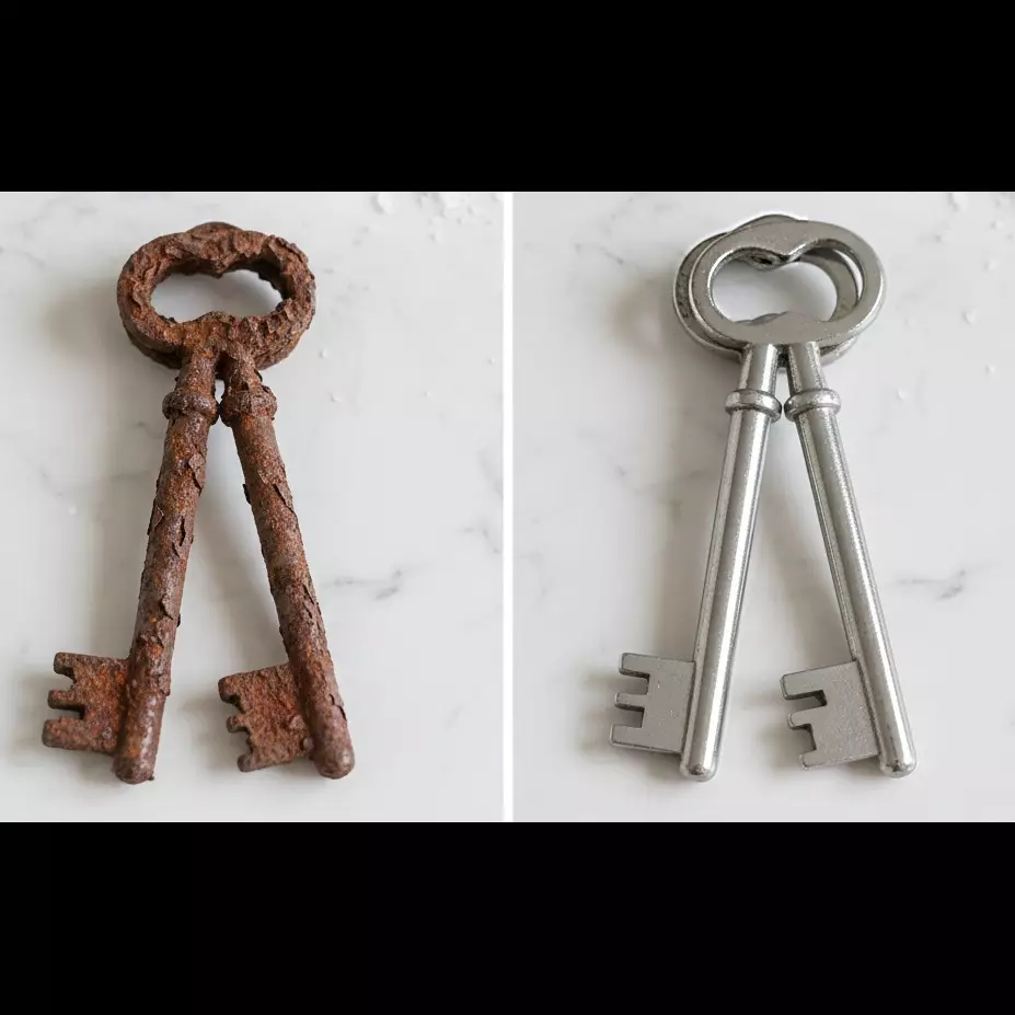 Kunci pintu berkarat jadi seperti baru lagi, begini cara praktis membersihkannya pakai bahan dapur