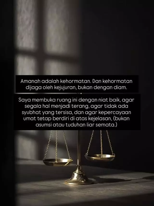 Kasus waqaf Alquran Taqy Malik © 2026 brilio.net