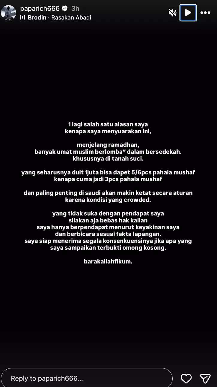 Kasus waqaf Alquran Taqy Malik © 2026 brilio.net