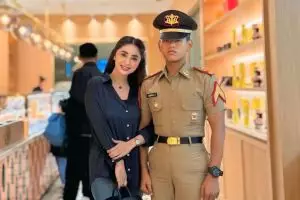 Bangga putranya masuk TNI, Dewi Perssik ungkap perubahan sikap Gabriel