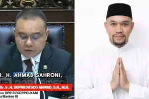 Resmi dilantik, Ahmad Sahroni kembali jadi Pimpinan Komisi III DPR usai sanksi MKD