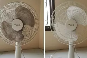 Trik kipas angin kinclong modal baking soda, nggak perlu capek lepas baut