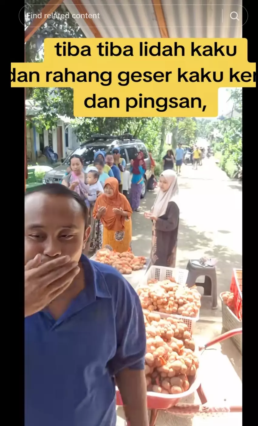 Mas Duqi Kremes Stroke Saat Live foto: TikTok/@masduqikremes; Instagram@dionharyad