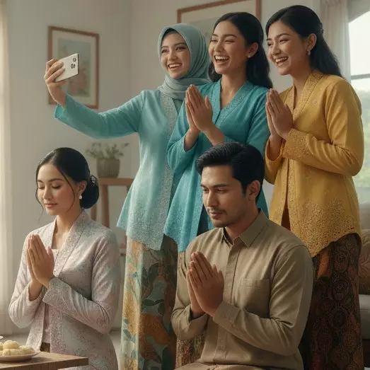 30 Ucapan mohon maaf lahir batin singkat dan estetik untuk caption Instagram &amp; TikTok