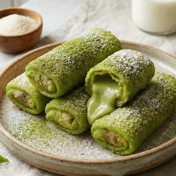Resep risol matcha yang viral, isiannya meluber dan rasanya lezat cocok untuk berbuka puasa