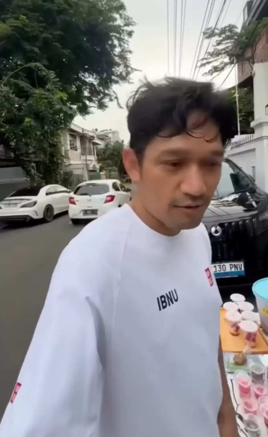 Anak Ibnu Jamil jualan takjil Instagram/@ibnujamilo