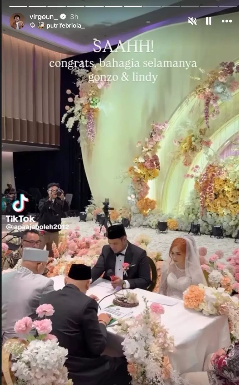 Virgoun menikah Instagram/@virgoun_