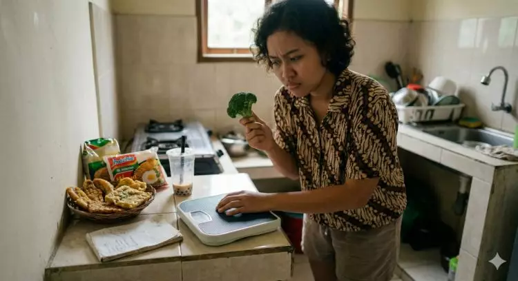 30 Caption diet lucu Instagram, cara seru biar nggak stres mikirin timbangan