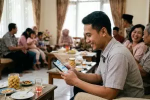 30 Gombalan lucu dari cewek buat cowok pas silaturahmi, bikin baper saat enak-enaknya makan opor