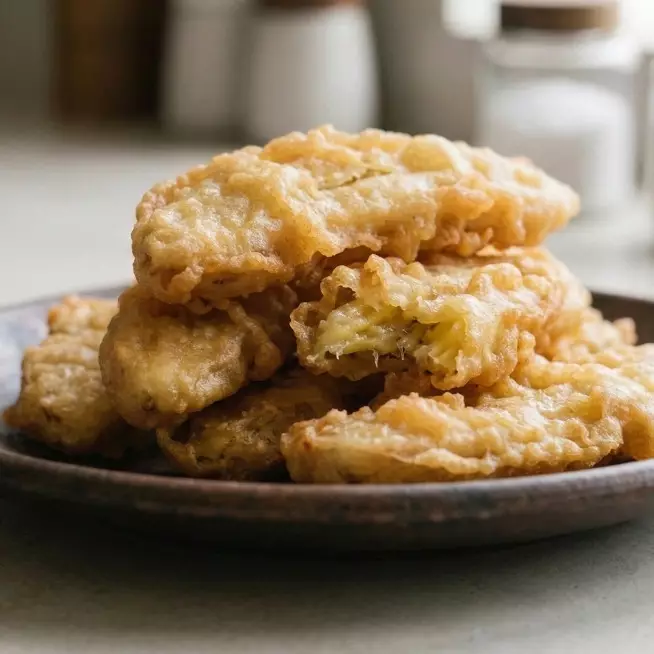 Nggak nyangka, siraman minyak panas jadi kunci pisang gorengku tetap garing