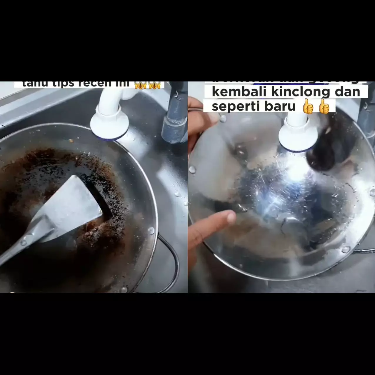 Nyesel baru tahu sekarang, rahasia wajan bersih tanpa kerak cuma pakai pasta gigi dan bahan dapur ini