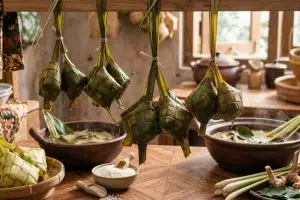 Cara bikin ketupat Idulfitri yang tidak cepat basi, tekstur padat dan anti gagal