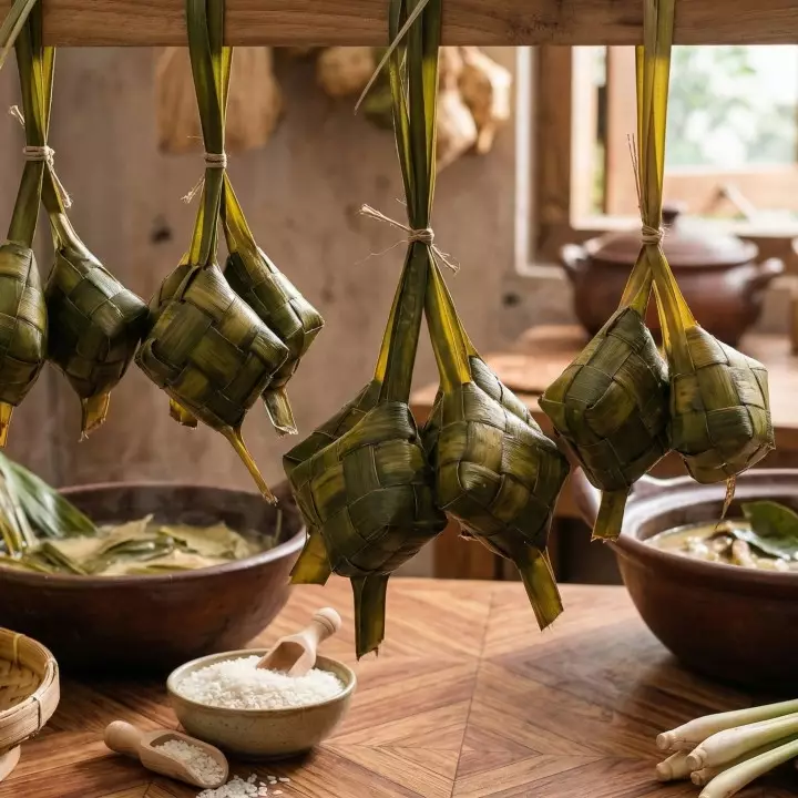 Cara bikin ketupat Idulfitri yang tidak cepat basi, tekstur padat dan anti gagal