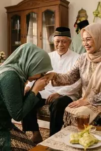 Menjadi menantu yang perhatian dimulai dari cara berkomunikasi yang tulus, terutama di hari kemenangan yang fitri ini.