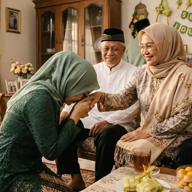 30 Ucapan Selamat Idul Fitri untuk mertua: Cara sopan biar jadi menantu kesayangan