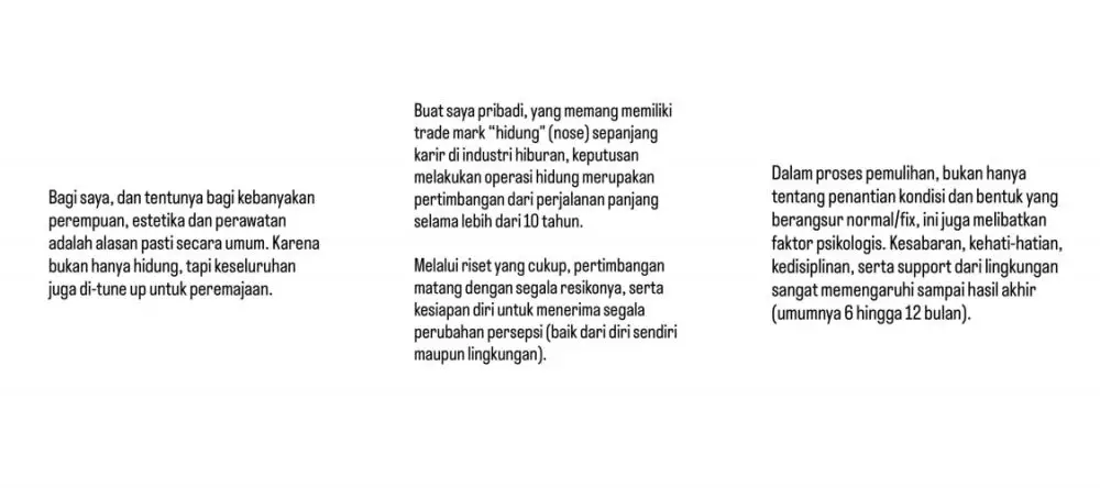 Rina Nose Operasi Hidung Instagram/@rinanose16