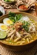 Resep soto ayam untuk lebaran, masaknya gampang dan bisa dari bahan seadanya
