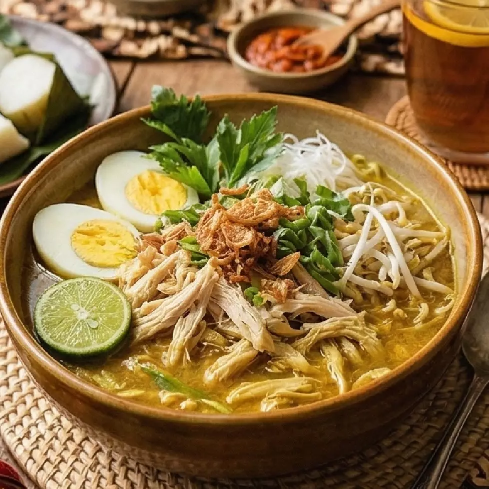 Resep soto ayam untuk lebaran, masaknya gampang dan bisa dari bahan seadanya