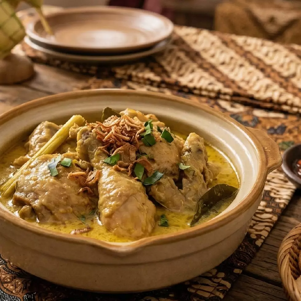 Resep opor ayam untuk lebaran, gurih dan kaya rempah ternyata nggak ribet masaknya