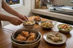 Daripada mubazir, ayam goreng sisa semalam bisa disulap jadi 4 menu ini, dijamin habis lagi