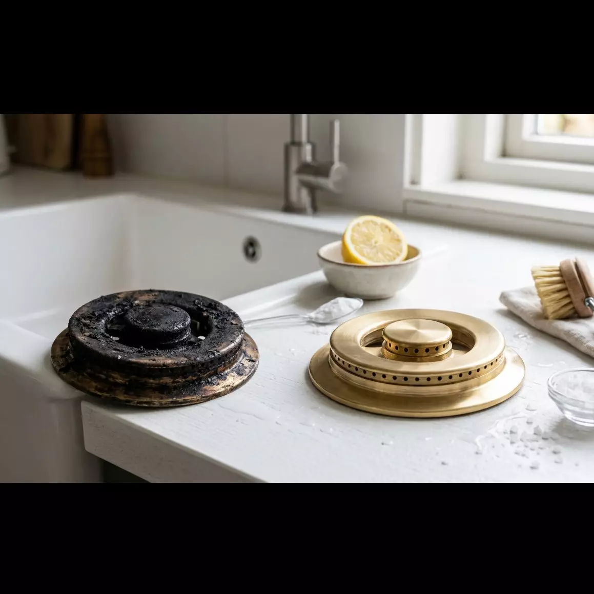 Jujur, capek liat burner kompor hitam berkerak? Coba trik 3 bahan dapur ini