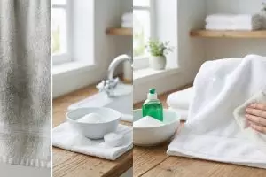 Pantas saja tetap kotor, ternyata begini cara cuci handuk dekil biar putih bersih