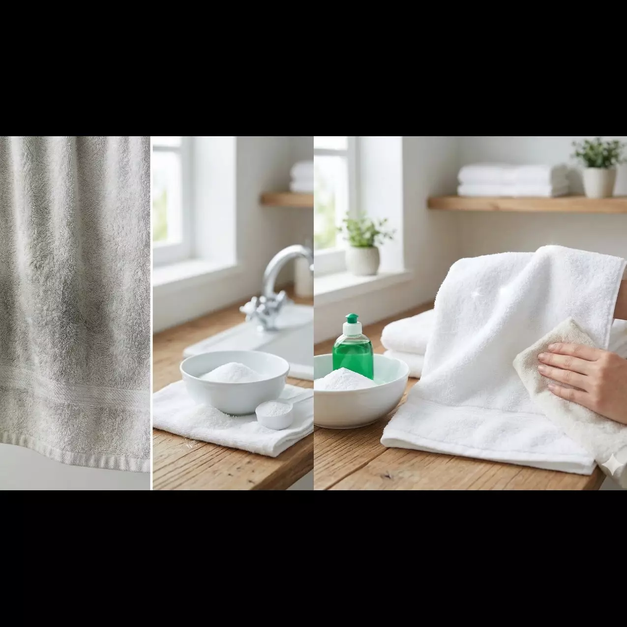 Pantas saja tetap kotor, ternyata begini cara cuci handuk dekil biar putih bersih