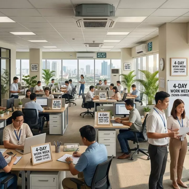 Fix! Filipina terapkan kerja 4 hari seminggu, solusi hemat BBM imbas perang Timur Tengah