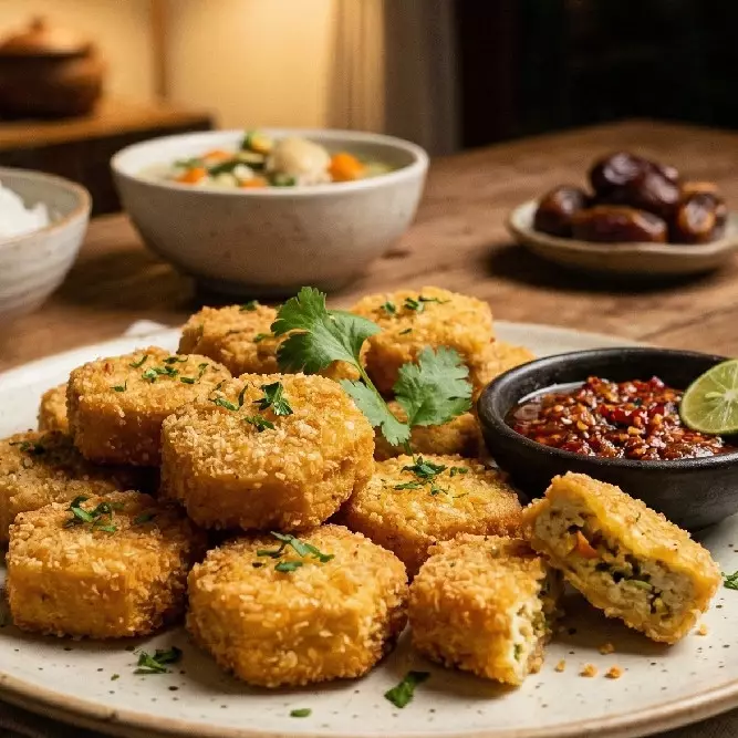 Resep nugget tahu untuk sahur gampang tanpa ribet, bisa distok di kulkas dan tinggal goreng