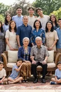 Sering kali sesi ini menjadi tantangan tersendiri, terutama saat anggota keluarga yang hadir sangat banyak.