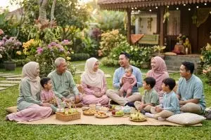 5 Ide foto Lebaran outdoor di taman, rahasia foto keluarga segar & natural