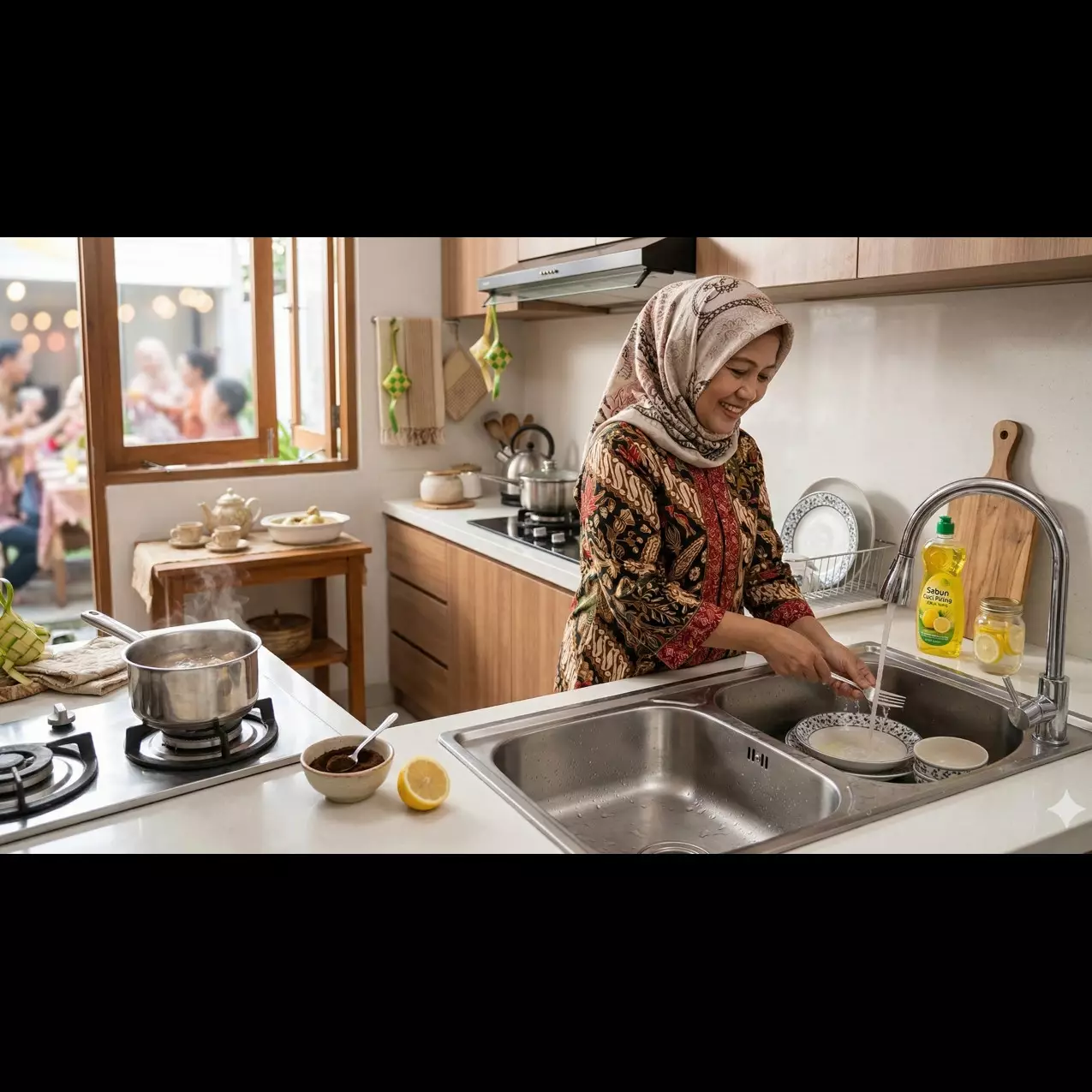 Jangan sampai tamu terganggu bau amis! Cara praktis bikin dapur segar di hari Lebaran