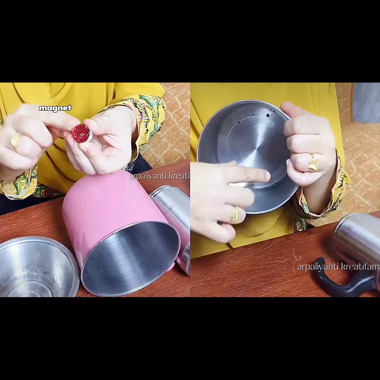 Cara cek stainless steel asli atau palsu pakai magnet, aman dipakai untuk alat masak dan makan?