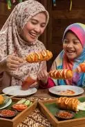 Resep jajanan corndog super gampang dan bisa dimasak bareng keluarga di kampung, suasana jadi seru