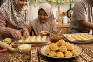 Resep nastar keju lebaran yang bisa dibikin bareng keluarga, rasanya enak buatnya asyik