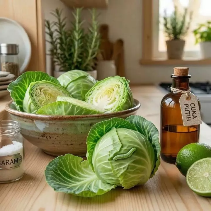 Ulat nyempil di sela kubis? Ini trik jitu mengusirnya tanpa merusak sayuran