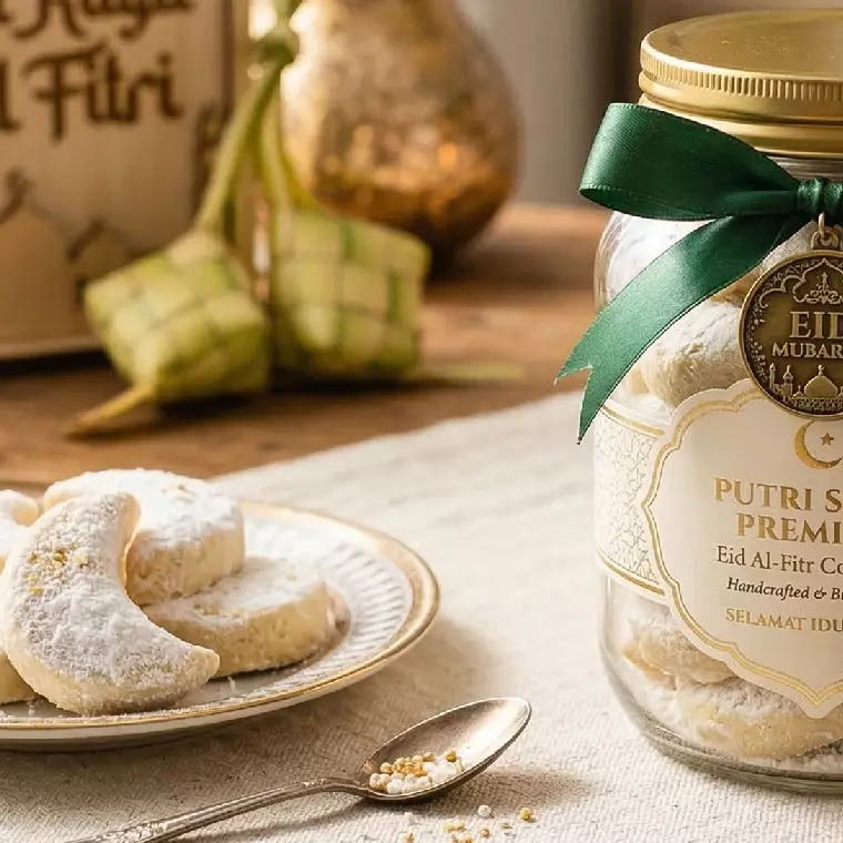 Resep kue putri salju premium yang spesial, satu toples bisa ludes sehari dinikmati keluarga