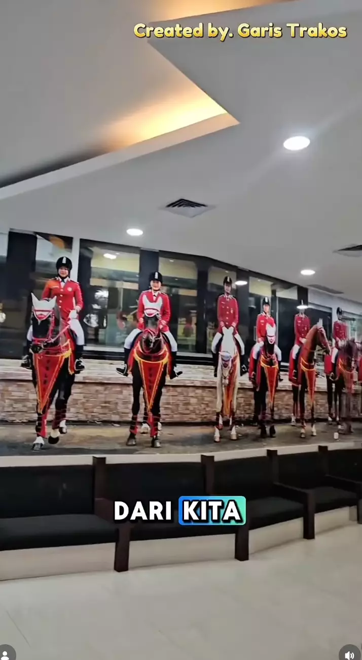 simulator berkuda polri Instagram/@garistrakos.official