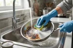 Panci stainless kembali mengkilap, tips mudah basmi bekas gosong tanpa bikin lecet