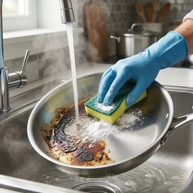 Panci stainless kembali mengkilap, tips mudah basmi bekas gosong tanpa bikin lecet