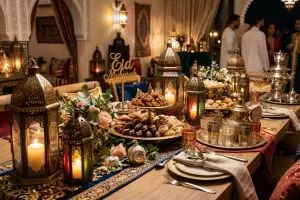 5 Inspirasi tata letak meja makan open house Lebaran agar terlihat mewah