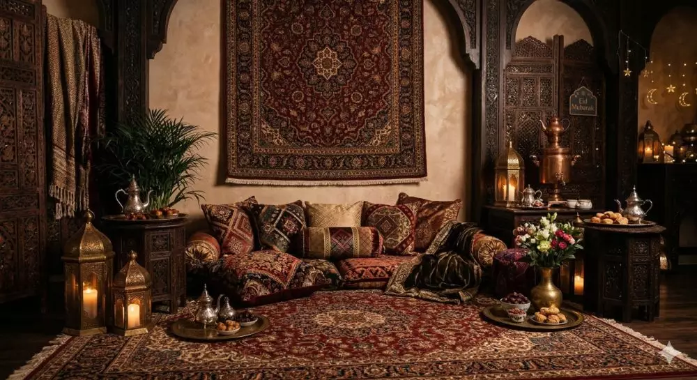 Backdrop foto lebaran keluarga © 2026 brilio.net