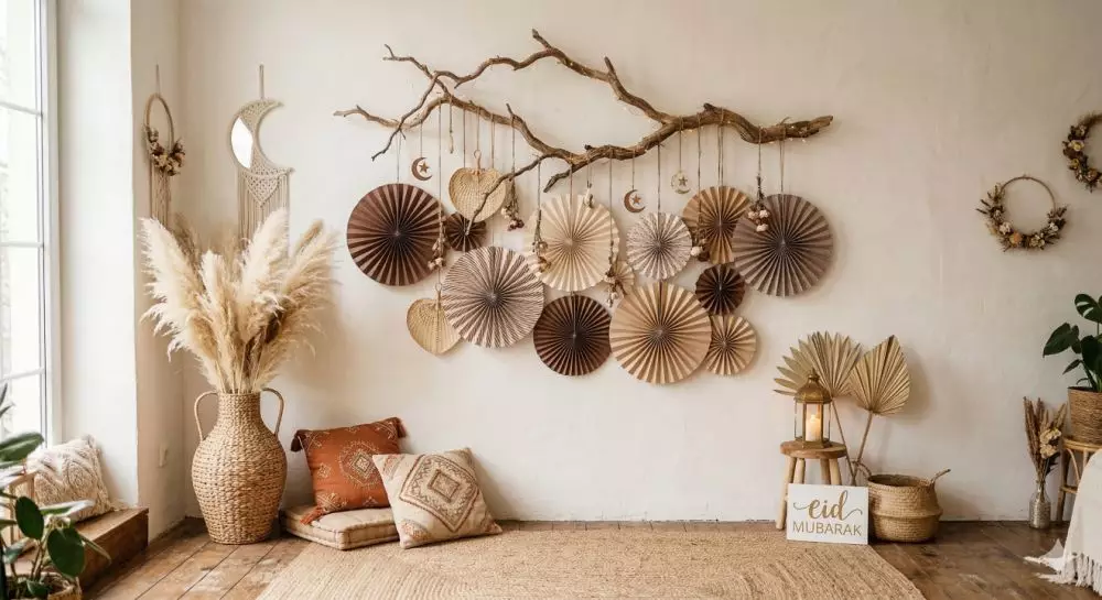 Backdrop foto lebaran keluarga © 2026 brilio.net